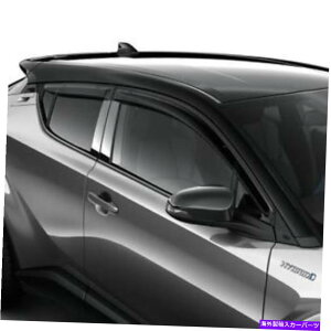 oOV[h {̃g^C-HR-Front Wind Deflectors PW162-10002 Genuine Toyota C-HR - Front Wind Deflectors PW162-10002