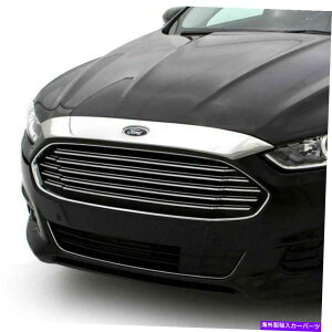 oOV[h AVS -For 11-14 Chrysler 200 Aeroskin Now Profely Hood Shield -Chrome -620037 AVS-for 11-14 Chrysler 200 Aeroskin Low Profile Hood Shield - Chrome - 620037