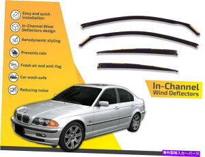 oOV[h `l͔̕d@BMW E46 3V[Y4hÃCK[h1998-2005 4PC In channel wind deflectors rain guards for BMW E46 3-Series 4 door 1998-2005 4pc