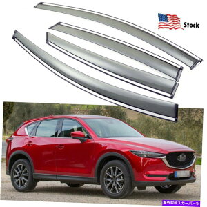 oOV[h EBhEoCU[xgVF[h̓ftN^[TCK[h2017-2022}c_CX-5 Window Visor Vent Shade Wind Deflector Sun Rain Guard for 2017-2022 Mazda CX-5