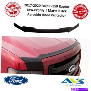 �o�O�V�[���h AVS 377127 17-20�t�H�[�hF-150���v�^�[�p�̃G�A���X�L�����[�v���t�@�C���u���b�N�t�[�h�v���e�N�^�[ AVS 377127 Aeroskin Low-Profile Black Hood Protector For 17-20 Ford F-150 Raptor�y���s�A���i�z