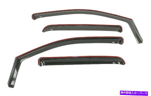 �o�O�V�[���h Wade-72-88415 In-Channel Wind Deflectors Smoky Black for 07-21 Toyota Tundra Wade-72-88415 In-Channel Wind Deflectors Smokey Black for 07-21 Toyota Tundra�y���s�A���i�z
