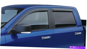 oOV[h EGR 641505}bgubNe[vIEBhEoCU[́AVo[h /VG4̃ZbgZbg EGR 641505 Matte Black Tape-On Window Visors Set of 4 for Silverado / Sierra