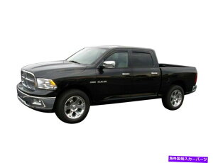 oOV[h avs 09-18 for dodge for RAM 1500 Quad Cab Ventvisor[vt@CC`... AVS 09-18 for for Dodge for Ram 1500 Quad Cab Ventvisor Low Profile In-Channe...