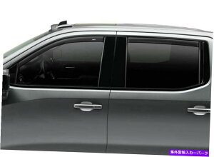 �o�O�V�[���h AVS-For 20-21�V�{���[�V���o���[�h2500 HD�N���[�L���u�x���g���B�U�[���[�v���t�@�C��DEFLEC AVS-for 20-21 Chevrolet Silverado 2500 HD Crew Cab Ventvisor Low Profile Deflec�y���s�A���i�z