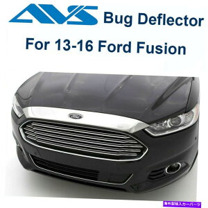 oOV[h AVS 620043 FITS 2013-2016 Ford Fusion Aeroskin Chrome Hood Protector Bug Shield AVS 620043 Fits 2013-2016 Ford Fusion Aeroskin Chrome Hood Protector Bug Shield