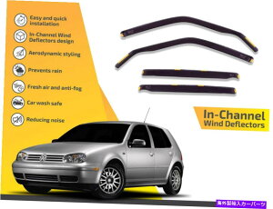 oOV[h `l͔d@CK[hVWSt5hAnb`obN /S1997-2005 In channel wind deflectors rain guards VW Golf 5 door Hatchback /wagon 1997-2005