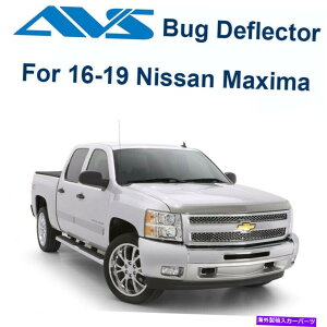 �o�O�V�[���h AVS Aeroskin Chrome Hood/Bug Protector for 2016-2019 Nissan Maxima -620072 AVS Aeroskin Chrome Hood/Bug Protector For For 2016-2019 Nissan Maxima - 620072