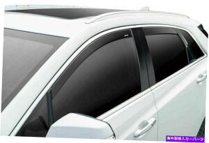 oOV[h AVS -For 17-18 Cadillac XT5 VentVisor Now Profely Deflectors 4PC -Smoke -99402 AVS-for 17-18 Cadillac XT5 Ventvisor Low Profile Deflectors 4pc - Smoke - 99402