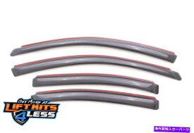 バグシールド 2009年から2015年の日産マキシマのためのAuto Ventshade 194100 Ventvisor In-Channel Deflector Auto Ventshade 194100 Ventvisor In-Channel Deflector for 2009-2015 Nissan Maxima