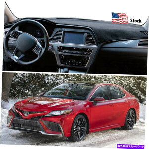 Dashboard Cover �g���^�J����2021�̎Ԃ̓����_�b�V���{�[�h�J�[�y�b�g�_�b�V���}�b�g�J�o�[�p�b�h Car Inner Dashboard Carpet Dash Mat Cover Pad for Toyota Camry 2021�y���s�A���i�z