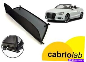 バグシールド 新しいプレミアムウィンドデフレクターアウディA3 8Vコンバーチブル2014-2018ウィンドストップカブリオ NEW Premium Wind Deflector AUDI A3 8V Convertible 2014-2018 Windstop Cabrio