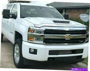 oOV[h Chrome Bug Shield 2017- 2019 Silverado 2500 3500 HDfB[[W/GAUt[h CHROME Bug Shield 2017- 2019 SILVERADO 2500 3500 HD Diesel W/ Air Induction Hood