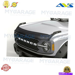 oOV[h AVS Aeroskin Hood Protector 2021 2022 Ford BroncõubN[vt@C AVS Aeroskin Hood Protector Textured Black Low Profile for 2021 2022 Ford Bronco