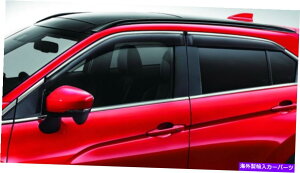 �o�O�V�[���h 2022�O�H�G�N���v�X�N���X�G�A�f�B�t���N�^�[�T�C�h�E�B���h�E�K�[�hMZ562931EX 2022 Mitsubishi Eclipse Cross Air Deflectors Side Window Guards MZ562931EX