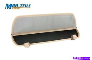 バグシールド Beige MBHコンバーチブルウィンドデフレクターメルセデスSL R129 | 1989-2000 |ウィンドブロッカー Beige MBH Convertible Wind deflector Mercedes SL R129 | 1989-2000 | Windblocker