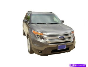 �o�O�V�[���h 11-15�t�H�[�h�G�N�X�v���[���[��AVS�i���O�X�|�[�c���f���j�G�A���X�L�����[�v���t�@�C���t�[�h�V�[���h AVS for 11-15 Ford Explorer (Excl. Sport Model) Aeroskin Low Profile Hood Shield