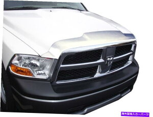 oOV[h 02-08AVS RAM 1500GAXL̃[vt@Ct[hV[h-Chrome-AVS AVS for 02-08 Dodge for RAM 1500 Aeroskin Low Profile Hood Shield - Chrome - avs