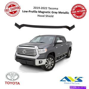 oOV[h AVSGAXLJ[}b`19-22^R}̎CO[̃[vt@Ct[hV[h AVS Aeroskin Color Match Magnetic Grey Low Profile Hood Shield For 19-22 Tacoma