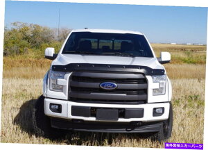 oOV[h 15-19tH[hF-150ubNX[Ỹ^tȃK[ht[hK[h Tough Guard Hood Guard For 15-19 Ford F-150 Black Smooth