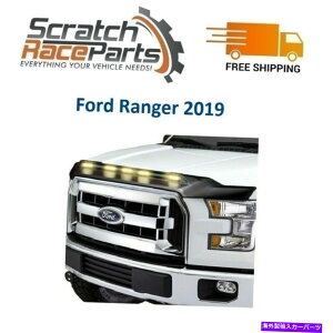 oOV[h AVS}bgubNt[hveN^[V[hw/Cg753166tBbgtH[hW[2019 AVS Matte Black Hood Protector Shield w/Light 753166 Fits Ford Ranger 2019