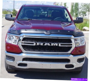 �o�O�V�[���h ����1500 2019-2020�^�t�K�[�hTG-6R19�e�N�X�`���u���b�N�t�H�[���t�B�b�g�t�[�h�v���e�N�^�[ For Ram 1500 2019-2020 Tough Guard TG-6R19 Textured Black FormFit Hood Protector