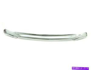 oOV[h 15-21 GMCLjIQT79W8Nt[hV[h̃oOV[h - tnCg Bug Shield For 15-21 GMC Canyon QT79W8 Chrome Hood Shield -- Full Height