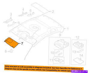 oOV[h q_COEM 11-13 ELANTRA SUNVISOR-SUN VISOR RIGHT 852203X290YDA HYUNDAI OEM 11-13 Elantra Sunvisor-Sun Visor Right 852203X290YDA