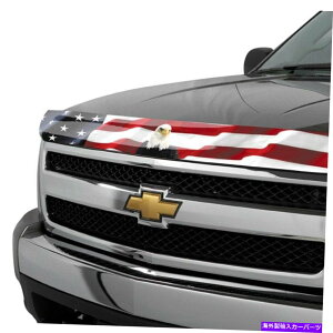 �o�O�V�[���h Ford F-150 04-08 Stampede Vigilante Premium USA Flag W Eagle Hood Protector For Ford F-150 04-08 Stampede Vigilante Premium USA Flag w Eagle Hood Protector�y���s�A���i�z
