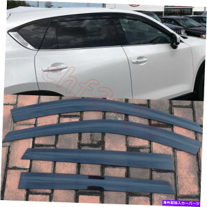 oOV[h ubNEBhEoCU[xgVF[h}c_ɓKTCK[hCX-5 CX5 2017-2022 black Window Visor Vent Shades Sun Rain Guard Fit For Mazda CX-5 CX5 2017-2022