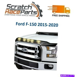 oOV[h AVS}bgubNt[hveN^[V[hw/Cg753096tBbgtH[hF-150 2015-2020 AVS Matte Black Hood Protector Shield w/Light 753096 Fits Ford F-150 2015-2020