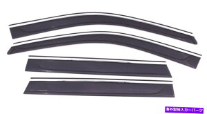 oOV[h AVS[vt@CCoCU[CK[h13-17z_AR[hZ_̂߂̃ftN^[ AVS LOW PROFILE Vent Visors Rain Guards Deflector for 13-17 Honda Accord Sedan