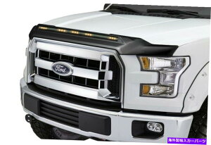 oOV[h AVS 2015-2019 Ford for F150 Aeroskin Low Profile Hood Shield W/ Lights- ... AVS 2015-2019 Ford for for F150 Aeroskin Low Profile Hood Shield w/ Lights - ...