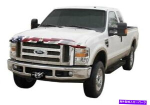 �o�O�V�[���h Stampede Bug Shield Vigilante American Flag Fitts 1999-2007 Ford F-250 Super Duty Stampede Bug Shield Vigilante American Flag Fits 1999-2007 Ford F-250 Super Duty�y���s�A���i�z
