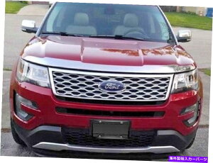 oOV[h oOV[hN[ftN^[t[hveN^[i2016-2019GNXv[[jtbVoOK[h Bug Shield CHROME Deflector Hood Protector (2016-2019 EXPLORER) FLUSH Bug Guard