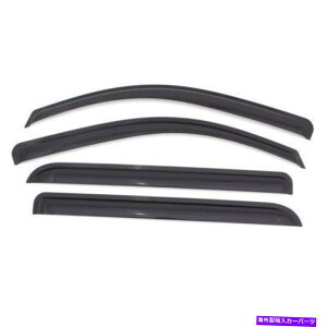 �o�O�V�[���h AVS�N���[�}�b�N�Xventvisor�}�E���g�E�B���h�E�f�B�t���N�^�[4pc -07-18�̉��̉� AVS Crewmax Ventvisor Outside Mount Window Deflectors 4pc - Smoke for 07-18 Toyo�y���s�A���i�z