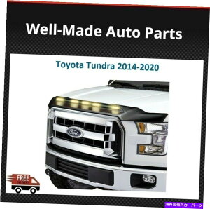 oOV[h AVSubNt[hveN^[V[hW/Cg753094tBbg2014-2020g^ch AVS Black Hood Protector Shield w/Light 753094 Fits 2014-2020 Toyota Tundra