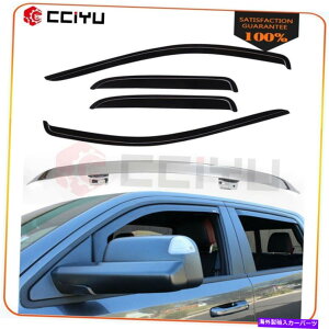 �o�O�V�[���h 2010-2018 RAM 2500 3500�g���L���u�N�����̃E�B���h�E�o�C�U�[���o�O�V�[���h Window Visor & Bug Shield For 2010-2018 Ram 2500 3500 Extended Cab Chrome