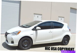 oOV[h HIC USAo[W2 20122015 Prius CTChEBhEoCU[xgVF[hfBtN^[ HIC USA Version 2 2012 to 2015 Prius C side window visor vent shades deflectors