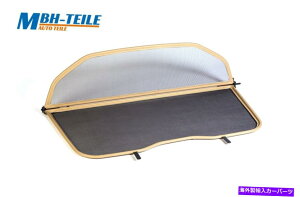 バグシールド Beige MBHコンバーチブルウィンドデフレクターVolvo C70 II | 2006-2013 |ウィンドブロッカー Beige MBH Convertible Wind deflector Volvo C70 II | 2006 - 2013 | Windblocker