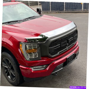 oOV[h F150Nt[hV[htbV}Egt[hveN^[tBbgtH[hF150 2021ANZT[ F150 Chrome Hood Shield Flush Mount Hood Protector Fit Ford F150 2021 Accessory
