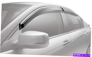 oOV[h {̃z_hAoCU[GAftN^[LbgtBbgF2013-2017AR[hZ_ Genuine Honda Door Visor Air Deflector Kit Fits: 2013-2017 Accord Sedan