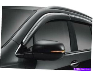 �o�O�V�[���h �{����OEM�z���_�p�C���b�g /�p�X�|�[�g�N�����g�����h�A�o�C�U�[�Z�b�g2016-2022�o�C�U�[ Genuine OEM Honda Pilot / Passport Chrome Trim Door Visor Set 2016 - 2022 Visors