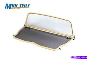 バグシールド Beige MBHコンバーチブルウィンドデフレクターBMW 3シリーズE30 | 1988-1993 |ウィンドブロッカー Beige MBH Convertible Wind deflector BMW 3 series E30 | 1988-1993 | Windblocker
