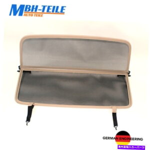 バグシールド Beige MBHコンバーチブル風力脱rectorフォルクスワーゲンビートル| 1968-1979 |ウィンドブロッカー Beige MBH Convertible Wind deflector Volkswagen Beetle | 1968-1979 | Windblocker