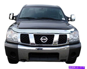 �o�O�V�[���h AVS 04-15 ARMADA�����ȃt�[�h�V�[���h - �N����-AVS680402 AVS 04-15 For Armada High Profile Hood Shield - Chrome - avs680402