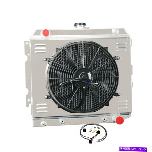 Radiator 3�񃉃W�G�[�^�[�V�����E�h�t�@���t�B�b�g1968-74�_�b�W�`���[�W���[�R���l�b�g/�v���}�X�`�������W���[ 3-Row Radiator Shroud Fan Fits 1968-74 Dodge Charger Coronet/Plymouth Challenger�y���s�A���i�z