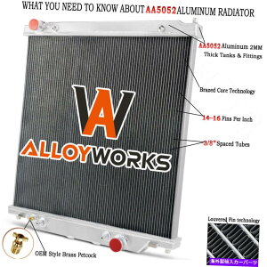 Radiator 2003N2007N2񃉃WG[^[Ford F-250 F-450 F-350 F-550 6.0L V8 Powerstroke 2 Rows Radiator For 2003-2007 Ford F-250 F-450 F-350 F-550 6.0L V8 Powerstroke