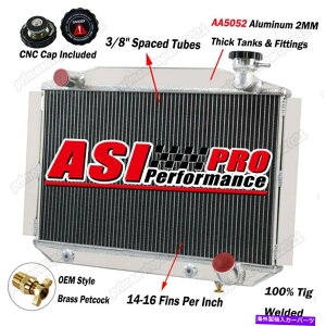 Radiator 4��A���~�j�E�����W�G�[�^�[�ɓK������1955-1959 1960�V�{���[�R���x�b�g350 V8 4 Row Aluminum RADIATOR Fits 1955-1959 1960 CHEVY CORVETTE 350 V8�y���s�A���i�z