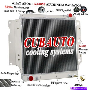 Radiator 4��A���~�j�E�����W�G�[�^�[�t�B�b�g1987-2006 1988 Jeep Wrangler TJ YJ 2.4L- 4.2L AT/MT 4 Row Aluminum Radiator Fits 1987-2006 1988 Jeep Wrangler TJ YJ 2.4L- 4.2L AT/MT�y���s�A���i�z